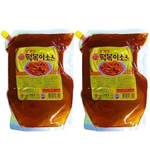 오뚜기 오쉐프 떡볶이소스 2kg, 2개