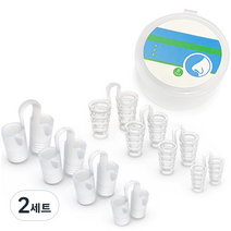 코골이 완화 비강확장기 8종 세트, 2개