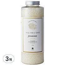 아르논 사해소금 입욕제 프리미엄 크리스탈 어썸블러썸향, 3개, 900g