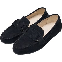 블루맥스 여성용 메르퍼 장식 쿠션 드라이빙 로퍼