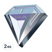 마일론 2세대 실버 자동차 방향제 클린코튼 + 쇼핑백 세트, 2세트