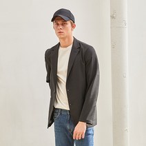 마에스트로투모로우 남성용 썸머 폴리 셋업 자켓