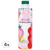 스위트컵 딸기가득 농축액 1.2kg, 4개