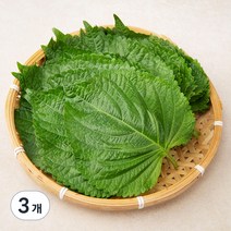 밀양 깻잎, 100g, 3개