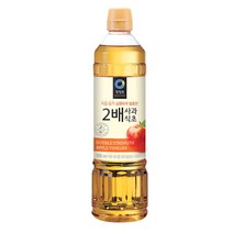 청정원 2배 사과식초, 1개, 900ml