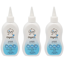 오가닉 눈 세정제, 200ml, 3개입