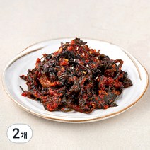 행복찬미 초록들 고들빼기지 양념무침, 300g, 2개