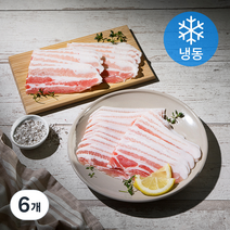 맛기픈 수입산 대패삼겹살 (냉동), 500g, 6개