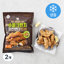 올반 슈퍼크런치 치킨텐더 (냉동), 1kg, 2개