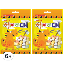 롯데제과 석기시대 초콜릿, 90g, 6개