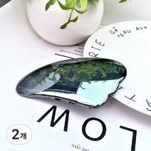 브릴리홈 테라헤르츠 원석 괄사 마사지 페이셜 스크래핑 보드 BH1221-2, 2개