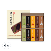 밀양한천 명품디저트 양갱, 450g, 4개