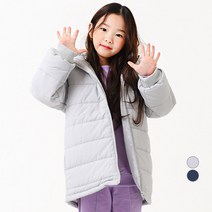 아동용 레귤러 경량 롱 패딩