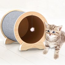 힐링타임 미묘 하우스 스크래쳐 NH-2152, 카페트(그레이), 1개