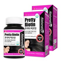 네추럴라이즈 프리티 비오틴, 100정, 62.5g, 2개