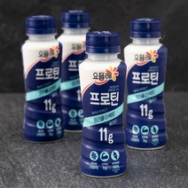 요플레 프로틴 드링크 트리플이펙트 플레인, 130ml, 4입