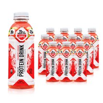 OPI 프로틴 드링크 워터 스트로베리 레몬에이드향, 12개, 500ml