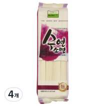 칠갑 수연소면, 400g, 4개