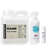 인케어 올인원 살균 소독 탈취제 50ml + 500ml + 리필 4L, 1세트