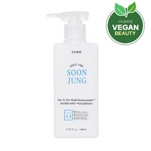 에뛰드 순정 판텐소사이드 약산성 탑투토워시, 1개, 400ml