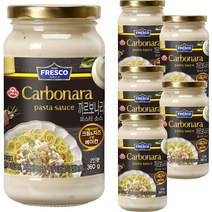 오뚜기 프레스코 까르보나라 파스타소스, 360g, 6개