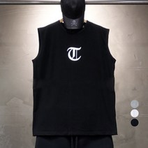 오버홀릭 남성용 오버핏 YTI 빈티지 나시티