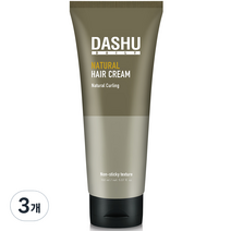 다슈 데일리 내추럴 내림머리 헤어 크림, 150ml, 3개