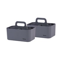 마이룸 포르타 컴팩트 수납정리용품, 그레이, 2개