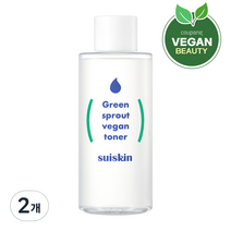 수이스킨 어린 새싹 클린 토너, 200ml, 2개