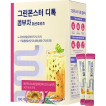 그린몬스터 디톡 콤부차 패션후르츠, 5g, 100개입, 1개
