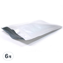 은박봉투 지퍼형 13 x 20 cm, 중(M), 100개입, 6개