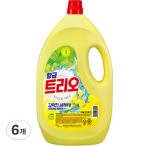 트리오 주방세제, 3kg, 6개