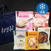 취영루 프리미엄 맛있는 한끼 메밀전병 1000g + 불란서 왕교자 400g + 불란서 김치왕교자 400g + 육즙가득 그시절 물만두 500g +열정군만두 420g 선물세트 2호 (냉동), 1세트