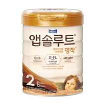 앱솔루트 명작 2FL 분유 2단계 800g, 1개