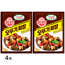 오뚜기 짜장 깊고 풍부한맛 과립형, 1kg, 4개