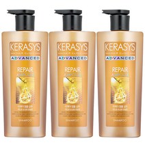 케라시스 어드밴스드 리페어 앰플 샴푸, 600ml, 3개