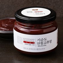 기순도전통장 전통식품 인증 기순도 전통고추장 유리병, 500g, 1개