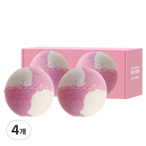 쿤달 배쓰밤 입욕제 베이비파우더향, 200g, 4개