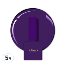 벨랑시 원스텝 젤네일 10ml, SN 18 퍼플, 5개