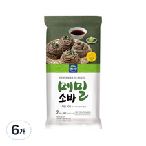 면사랑 메밀소바 2인, 292g, 6개