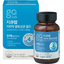 지큐랩 100억 생유산균 골드, 60캡슐, 1개