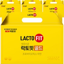 종근당건강 락토핏 골드 유산균 50p 선물세트, 100g, 12개