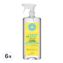 레몬에이드 바닥세정제 오리지널 레몬, 750ml, 6개