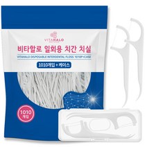 비타할로 일회용 치실 + 케이스, 1개, 1010개입