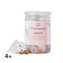 티톡티톡 쏙쏙티 호박팥차, 2g, 30개입, 4개