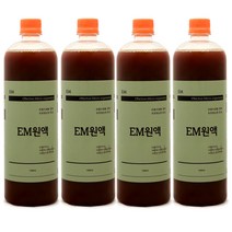 이엠그린 EM원액 본품, 1000ml, 4개