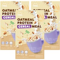 원투프리 오트밀 프로틴 시리얼 한끼 쉐이크 5p, 200g, 3개