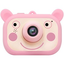 아카라치 어린이 디지털 카메라 wifi 미지원형 + SD카드 미포함 핑크