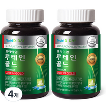 뉴트리디데이 프리미엄 루테인 골드 350mg, 4개, 31.5g