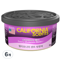 캘리포니아센트 방향제, 6개, 산타바바라 베리
